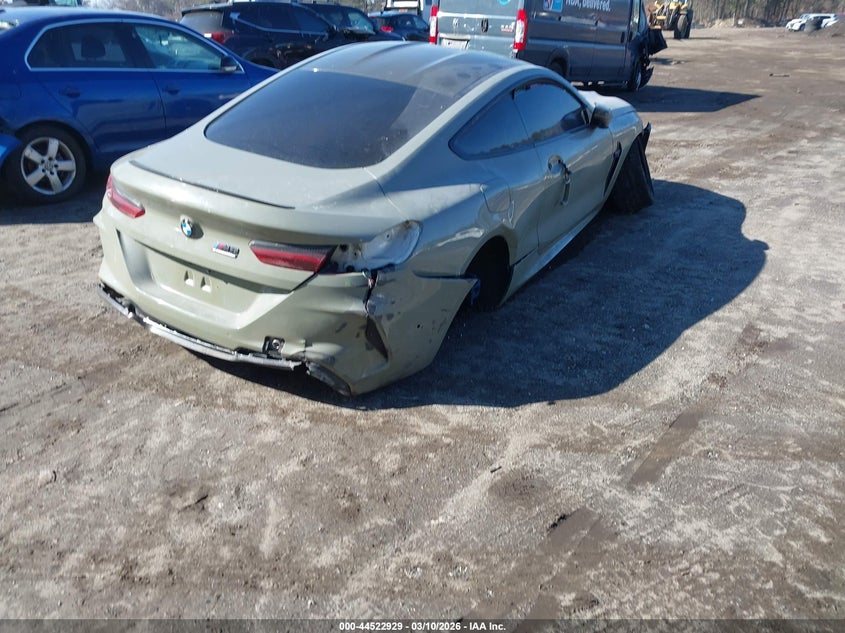 2020 BMW M8 VIN WBSAE0C04LBM08407 IAAI salvage auction — FRONT END, Salvage Title, sold $21,100 on 2026-07-10 (photo 4)