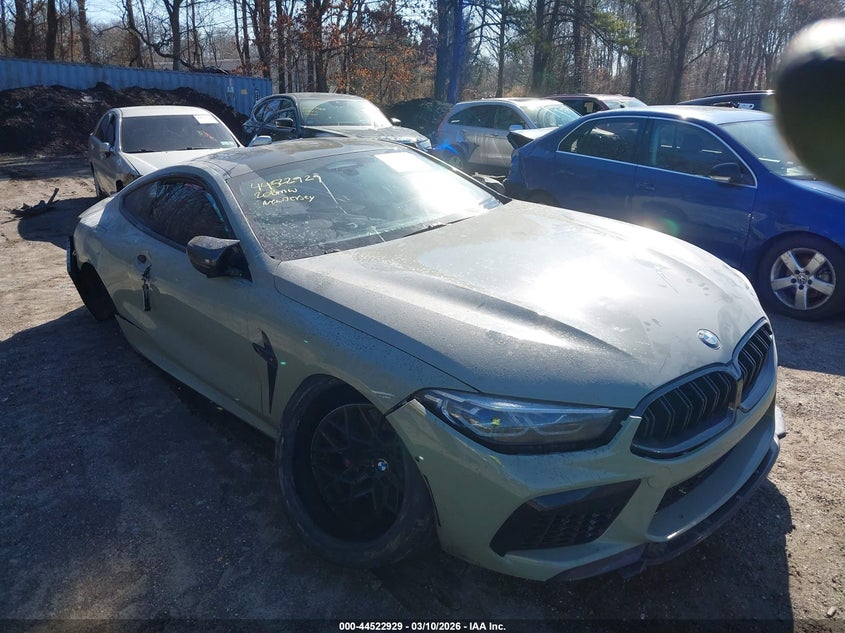 2020 BMW M8 VIN WBSAE0C04LBM08407 IAAI salvage auction — FRONT END, Salvage Title, sold $21,100 on 2026-07-10 (photo 6)