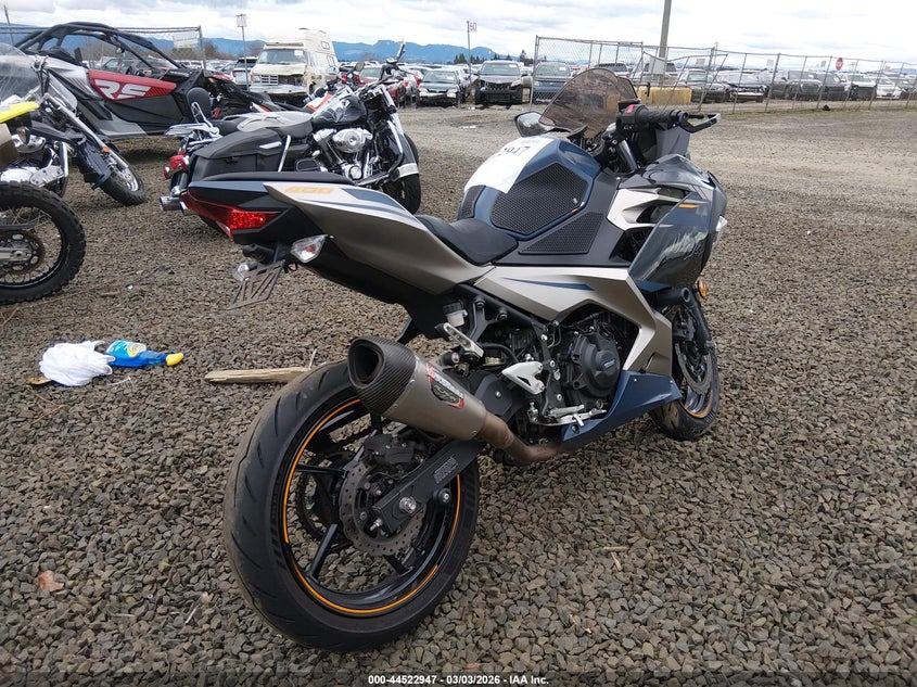 2023 Kawasaki Ex400 VIN JKAEXKG12PDAS2335 IAAI salvage auction — FRONT END, Other, sold $475 on 2026-07-27 (photo 4)