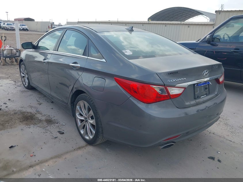2013 Hyundai Sonata VIN 5NPEC4AC8DH707241 IAAI salvage auction — LEFT & RIGHT, Salvage Title, sold $1,300 on 2026-07-27 (photo 3)