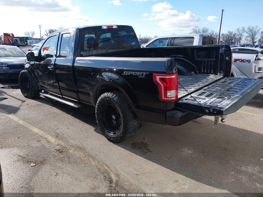 2015 Ford F-150 VIN 1FTFX1EF1FFA76714 IAAI salvage auction — FRONT END, Salvage (Utah), sold $6,650 on 2026-07-09 (photo 3)