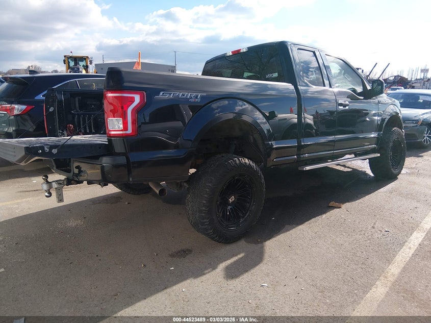 2015 Ford F-150 VIN 1FTFX1EF1FFA76714 IAAI salvage auction — FRONT END, Salvage (Utah), sold $6,650 on 2026-07-09 (photo 4)