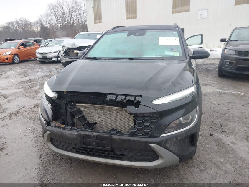 2023 Hyundai Kona VIN KM8K6CAB0PU961253 IAAI salvage auction — FRONT END, Salvage Title, sold $2,450 on 2026-07-07 (photo 6)