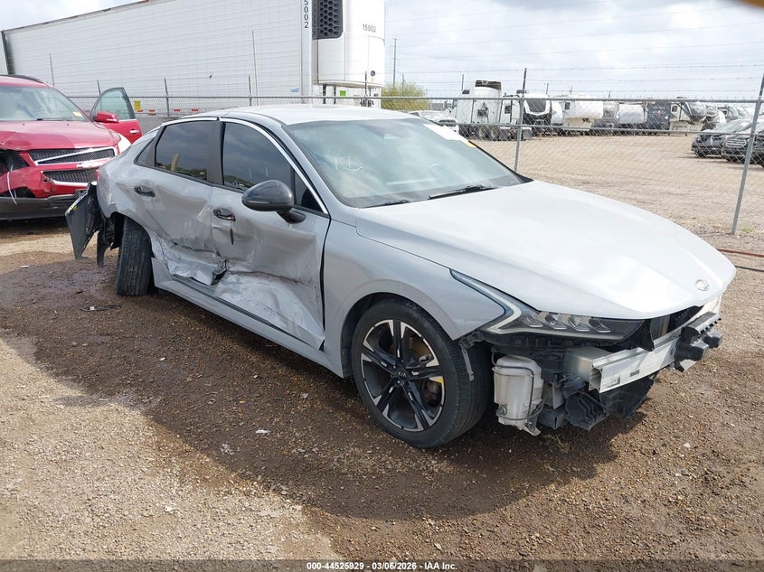 2021 Kia K5 VIN 5XXG64J27MG069194 IAAI salvage auction — RIGHT SIDE, Original (Texas), sold $2,300 on 2026-07-07 (photo 1)