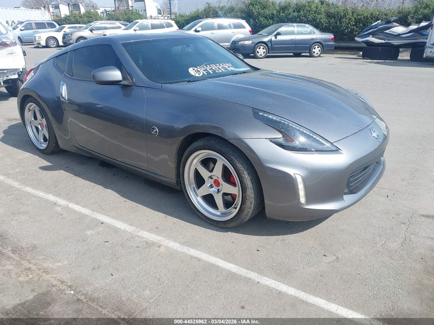 2017 Nissan 370z VIN JN1AZ4EH9HM954351 IAAI salvage auction — LEFT REAR, Salvage (North Carolina), sold $2,550 on 2026-07-29 (photo 1)