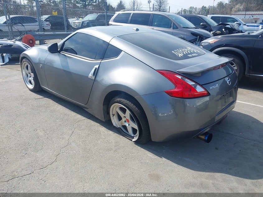 2017 Nissan 370z VIN JN1AZ4EH9HM954351 IAAI salvage auction — LEFT REAR, Salvage (North Carolina), sold $2,550 on 2026-07-29 (photo 3)