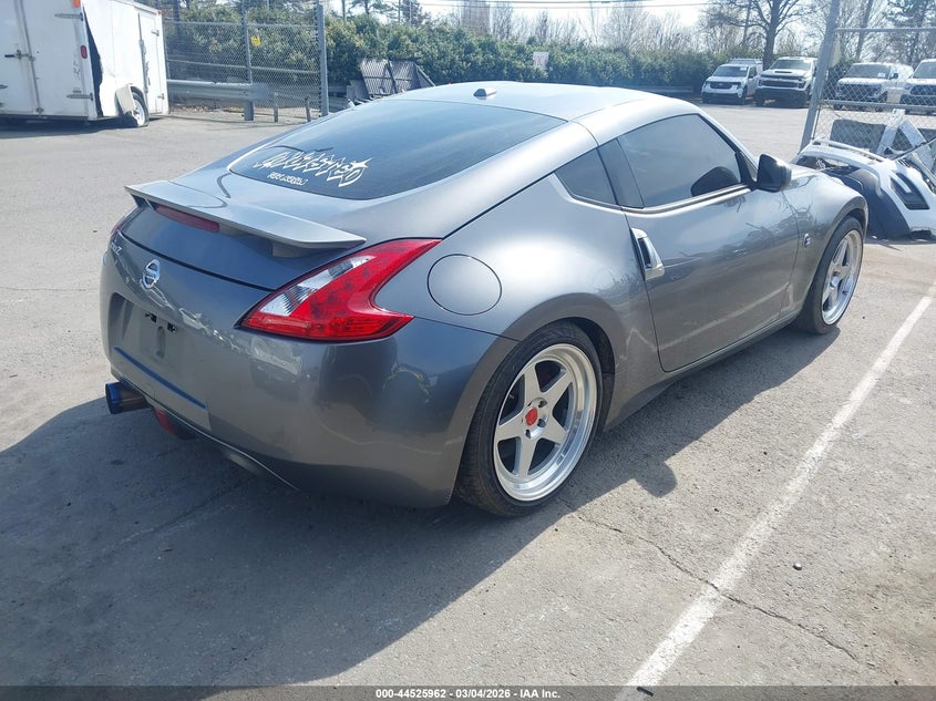 2017 Nissan 370z VIN JN1AZ4EH9HM954351 IAAI salvage auction — LEFT REAR, Salvage (North Carolina), sold $2,550 on 2026-07-29 (photo 4)