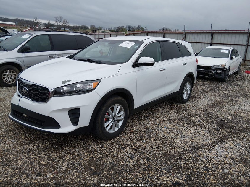 2020 Kia Sorento VIN 5XYPG4A59LG614314 IAAI salvage auction — LEFT FRONT, Salvage Title, sold $2,300 on 2026-07-30 (photo 2)