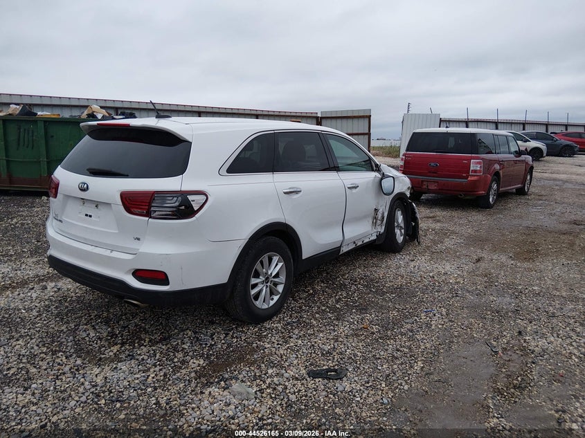 2020 Kia Sorento VIN 5XYPG4A59LG614314 IAAI salvage auction — LEFT FRONT, Salvage Title, sold $2,300 on 2026-07-30 (photo 4)
