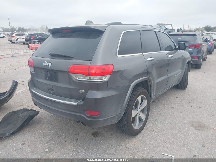 2014 Jeep Grand cherokee VIN 1C4RJECG5EC574142 IAAI salvage auction — FRONT END, Wait Title, sold $1,950 on 2026-07-22 (photo 4)