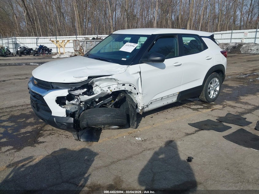 2023 Chevrolet Trailblazer VIN KL79MNSL7PB197289 IAAI salvage auction — LEFT FRONT, Salvage (Michigan), sold $4,000 on 2026-07-20 (photo 2)