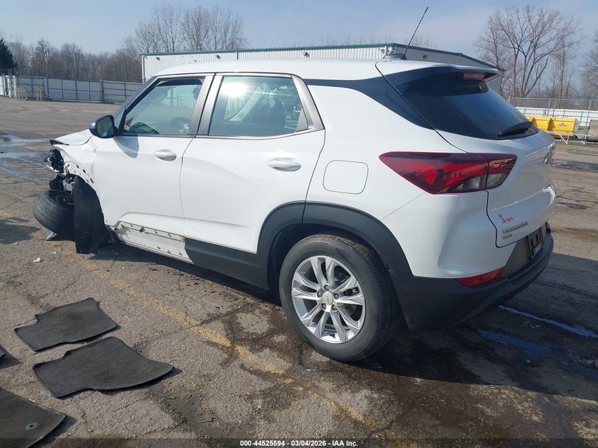 2023 Chevrolet Trailblazer VIN KL79MNSL7PB197289 IAAI salvage auction — LEFT FRONT, Salvage (Michigan), sold $4,000 on 2026-07-20 (photo 3)