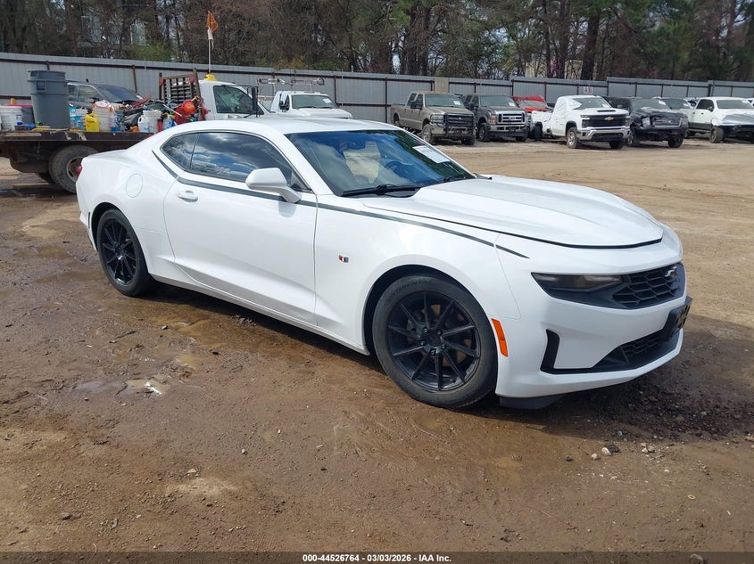 2020 Chevrolet Camaro VIN 1G1FB1RXXL0103627 IAAI salvage auction — LEFT SIDE, Original (Texas), sold $4,050 on 2026-07-09 (photo 1)
