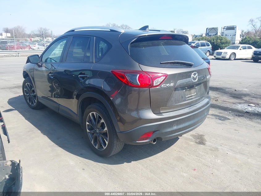 2016 Mazda Cx-5 VIN JM3KE2DY1G0859413 IAAI salvage auction — FRONT END, Salvage Title, sold $2,450 on 2026-07-15 (photo 3)