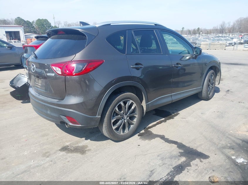 2016 Mazda Cx-5 VIN JM3KE2DY1G0859413 IAAI salvage auction — FRONT END, Salvage Title, sold $2,450 on 2026-07-15 (photo 4)