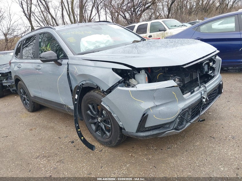 2026 Honda Cr-v VIN 7FARS6H82TE084024 IAAI salvage auction — FRONT END, Salvage Title, sold $15,200 on 2026-07-11 (photo 1)