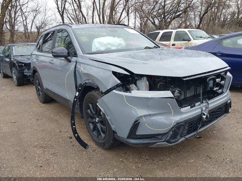 2026 Honda Cr-v VIN 7FARS6H82TE084024 IAAI salvage auction — FRONT END, Salvage Title, sold $15,200 on 2026-07-11 (photo 6)