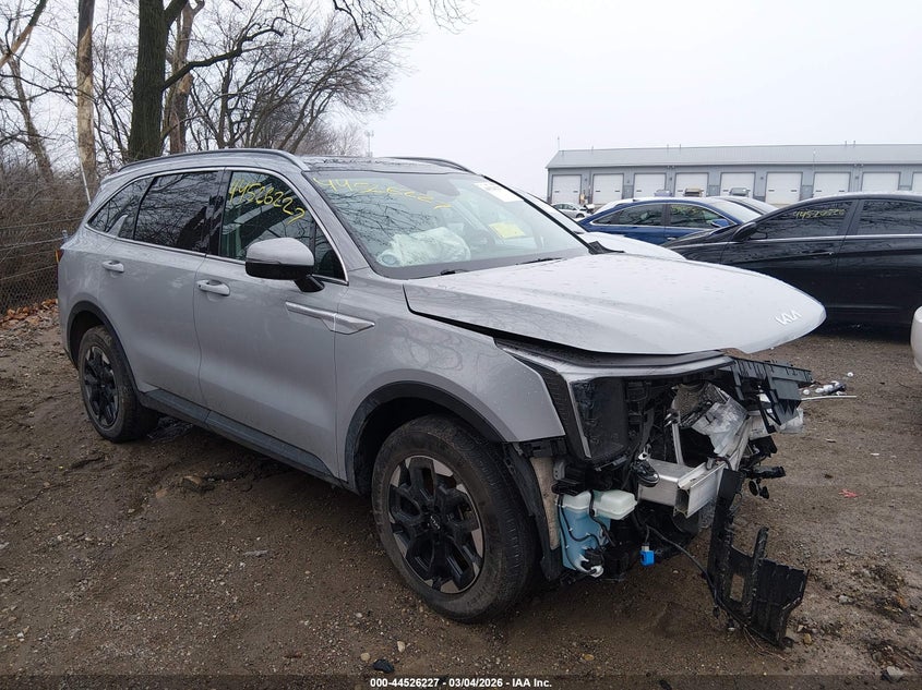 2024 Kia Sorento VIN 5XYRLDJC7RG262670 IAAI salvage auction — FRONT END, Salvage Title, sold $7,600 on 2026-07-15 (photo 1)
