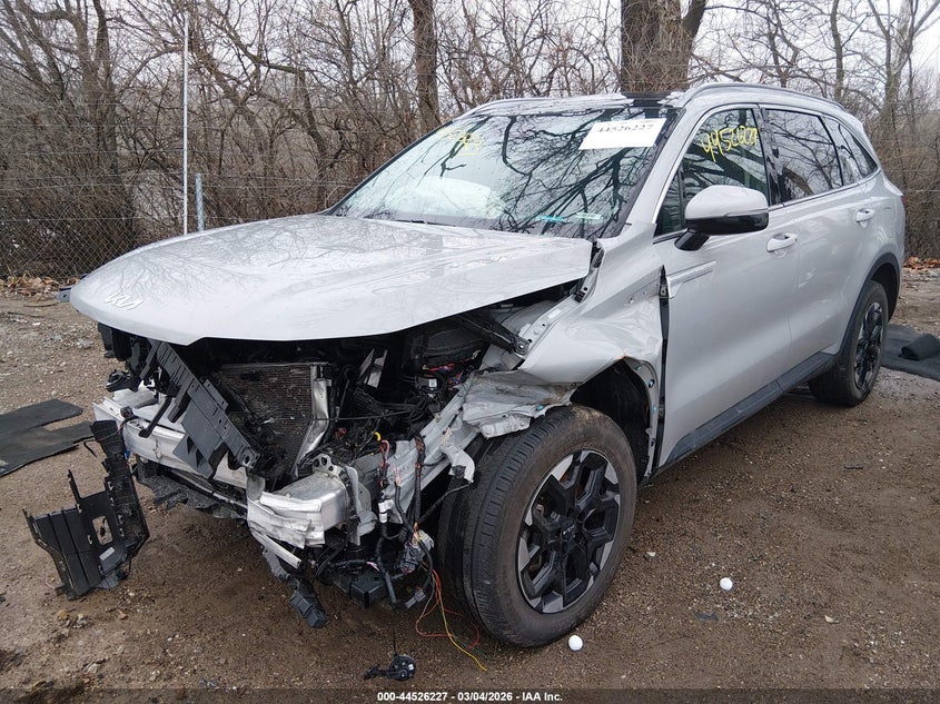2024 Kia Sorento VIN 5XYRLDJC7RG262670 IAAI salvage auction — FRONT END, Salvage Title, sold $7,600 on 2026-07-15 (photo 2)