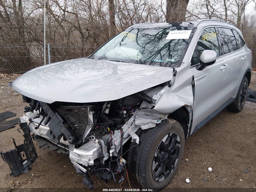 2024 Kia Sorento VIN 5XYRLDJC7RG262670 IAAI salvage auction — FRONT END, Salvage Title, sold $7,600 on 2026-07-15 (photo 6)