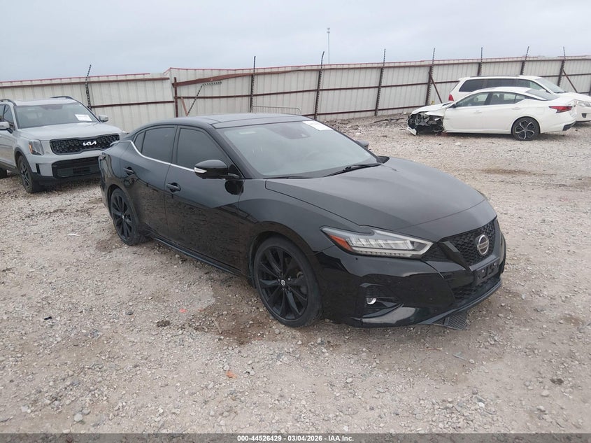 2022 Nissan Maxima VIN 1N4AA6EV3NC507785 IAAI salvage auction — THEFT, Salvage (Arkansas), sold $12,575 on 2026-07-30 (photo 1)
