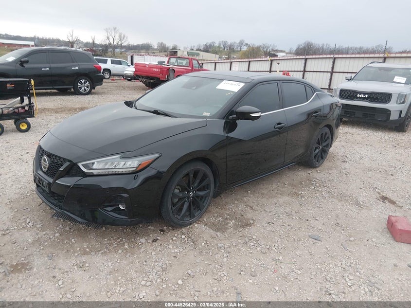 2022 Nissan Maxima VIN 1N4AA6EV3NC507785 IAAI salvage auction — THEFT, Salvage (Arkansas), sold $12,575 on 2026-07-30 (photo 2)
