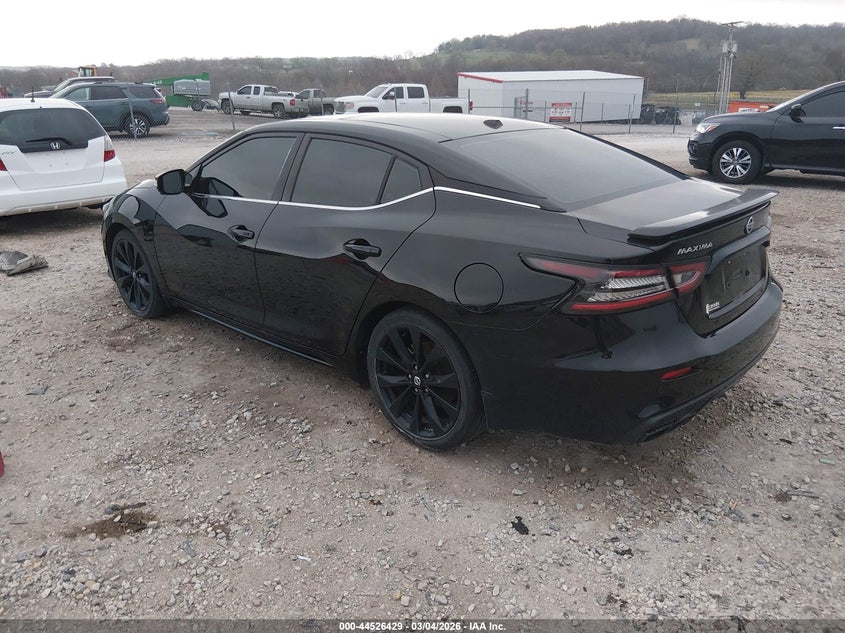2022 Nissan Maxima VIN 1N4AA6EV3NC507785 IAAI salvage auction — THEFT, Salvage (Arkansas), sold $12,575 on 2026-07-30 (photo 3)