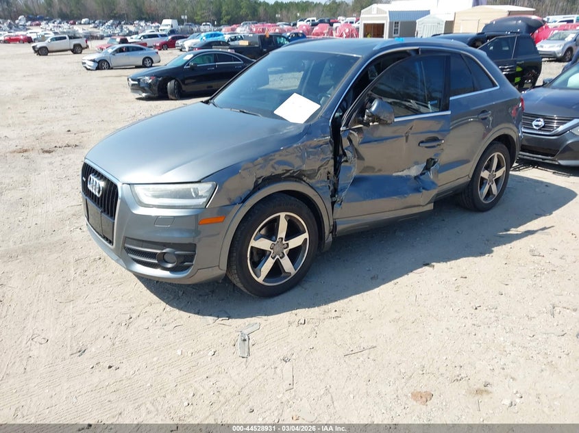 2015 Audi Q3 VIN WA1EFCFS7FR008321 IAAI salvage auction — LEFT SIDE, Salvage (Georgia), sold $1,950 on 2026-07-10 (photo 2)