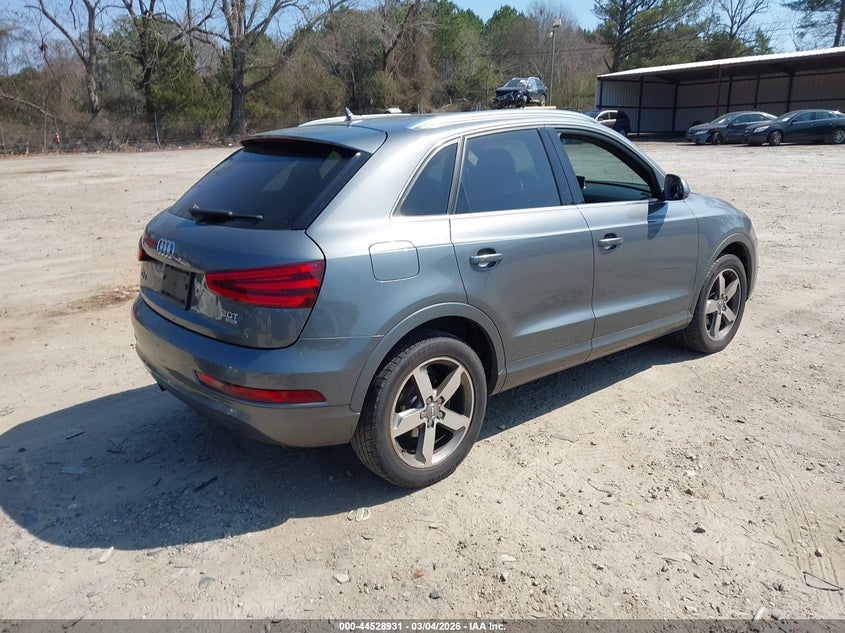 2015 Audi Q3 VIN WA1EFCFS7FR008321 IAAI salvage auction — LEFT SIDE, Salvage (Georgia), sold $1,950 on 2026-07-10 (photo 4)