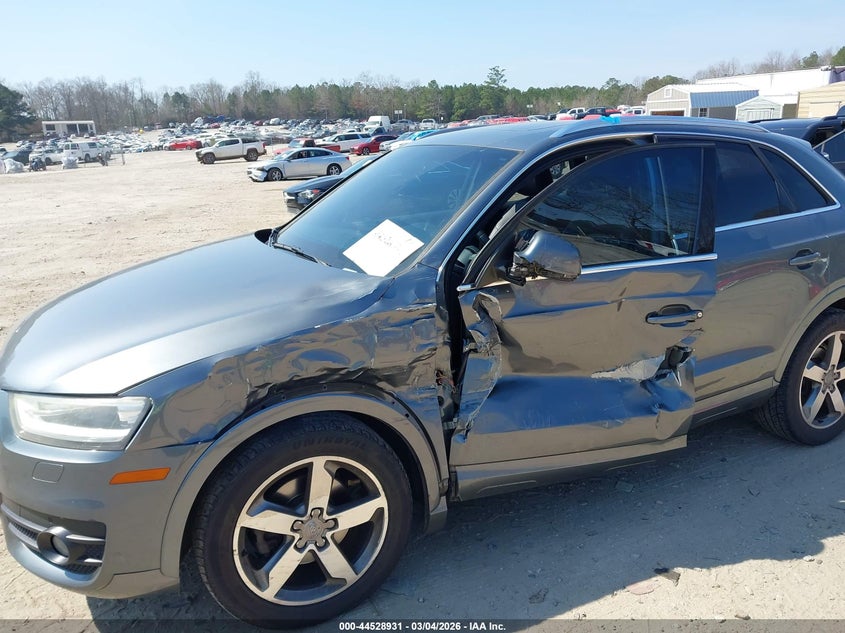 2015 Audi Q3 VIN WA1EFCFS7FR008321 IAAI salvage auction — LEFT SIDE, Salvage (Georgia), sold $1,950 on 2026-07-10 (photo 6)