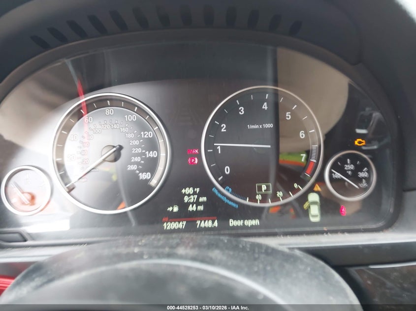 2014 BMW 5er VIN WBA5A7C55ED612453 IAAI salvage auction — FRONT END, Salvage (Tennessee), sold $2,450 on 2026-07-16 (photo 7)