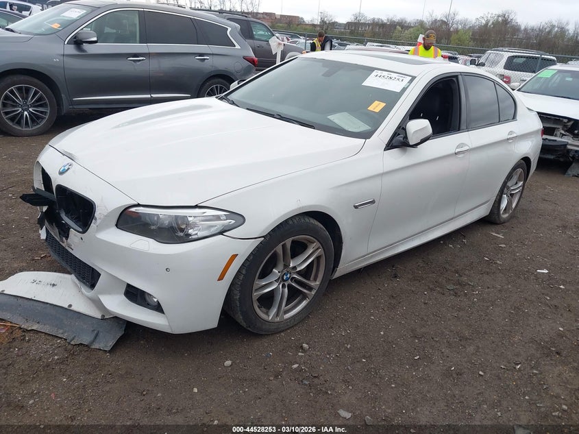 2014 BMW 5er VIN WBA5A7C55ED612453 IAAI salvage auction — FRONT END, Salvage (Tennessee), sold $2,450 on 2026-07-16 (photo 2)