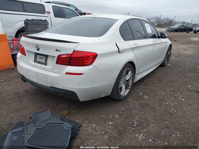 2014 BMW 5er VIN WBA5A7C55ED612453 IAAI salvage auction — FRONT END, Salvage (Tennessee), sold $2,450 on 2026-07-16 (photo 4)