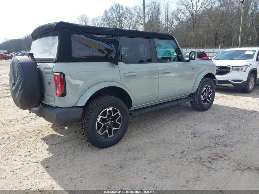 2021 Ford Bronco VIN 1FMDE5DH4MLA61268 IAAI salvage auction — FRONT END, Salvage Title, sold $15,500 on 2026-09-20 (photo 4)