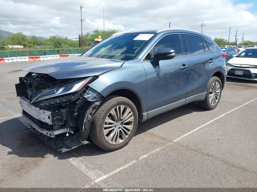 2022 Toyota Venza VIN JTEAAAAH3NJ096229 IAAI salvage auction — FRONT END, Salvage (Hawaii), sold $4,925 on 2026-07-21 (photo 2)