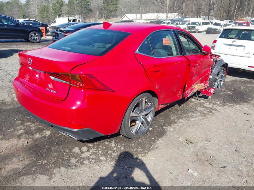 2017 Lexus Is VIN JTHBA1D21H5048286 IAAI salvage auction — RIGHT FRONT, Salvage (Georgia), sold $5,000 on 2026-07-29 (photo 4)