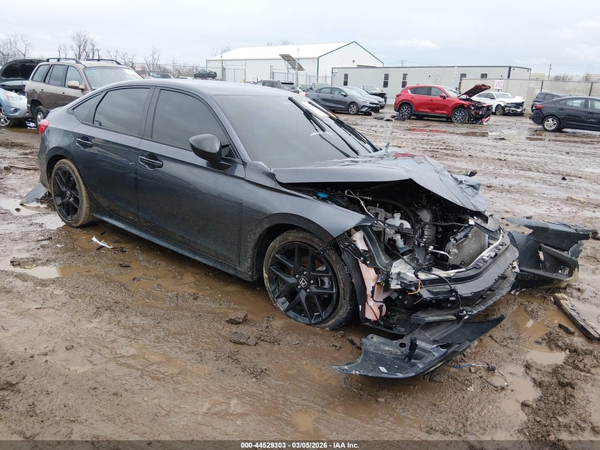 2024 Honda Civic VIN 2HGFE2F51RH517392 IAAI salvage auction — FRONT END, Salvage Title, sold $3,200 on 2026-07-19 (photo 1)