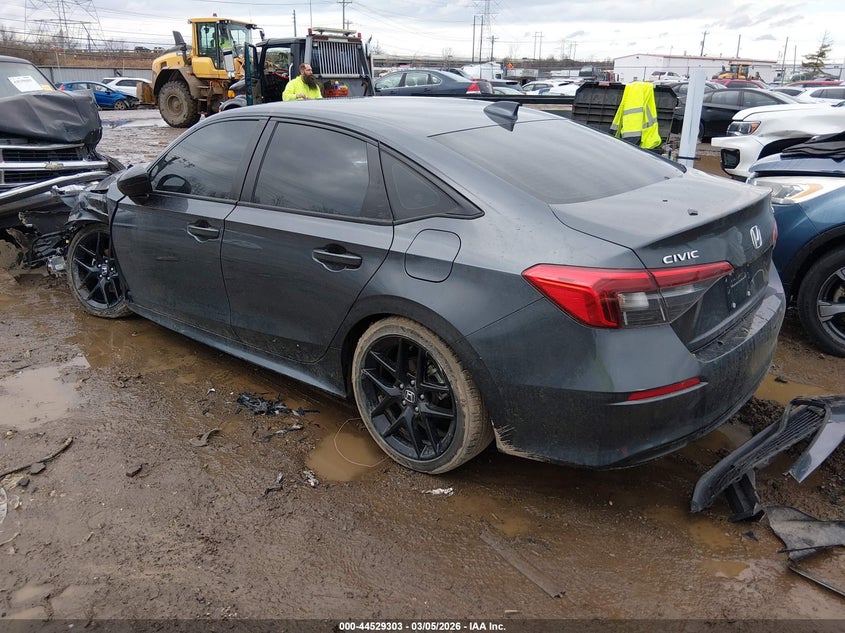 2024 Honda Civic VIN 2HGFE2F51RH517392 IAAI salvage auction — FRONT END, Salvage Title, sold $3,200 on 2026-07-19 (photo 3)