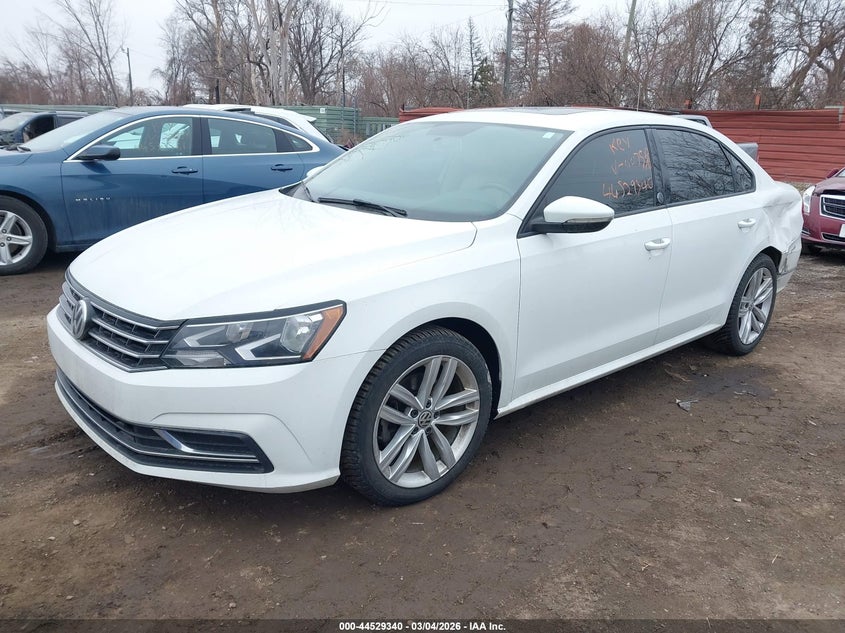 2019 Volkswagen Passat VIN 1VWLA7A39KC007538 IAAI salvage auction — LEFT REAR, Salvage Title, sold $2,050 on 2026-07-10 (photo 2)