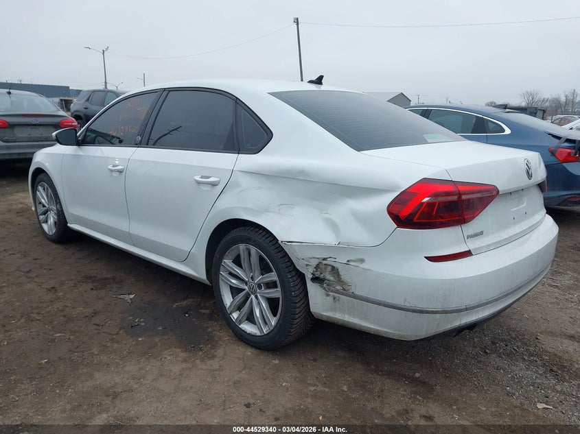 2019 Volkswagen Passat VIN 1VWLA7A39KC007538 IAAI salvage auction — LEFT REAR, Salvage Title, sold $2,050 on 2026-07-10 (photo 3)