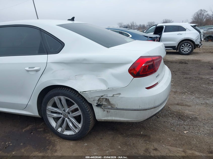 2019 Volkswagen Passat VIN 1VWLA7A39KC007538 IAAI salvage auction — LEFT REAR, Salvage Title, sold $2,050 on 2026-07-10 (photo 6)