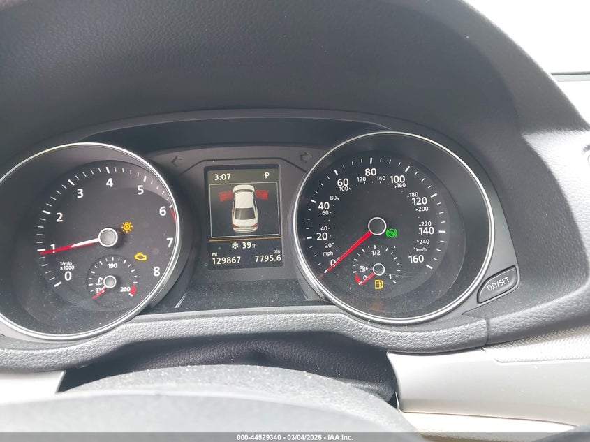 2019 Volkswagen Passat VIN 1VWLA7A39KC007538 IAAI salvage auction — LEFT REAR, Salvage Title, sold $2,050 on 2026-07-10 (photo 7)
