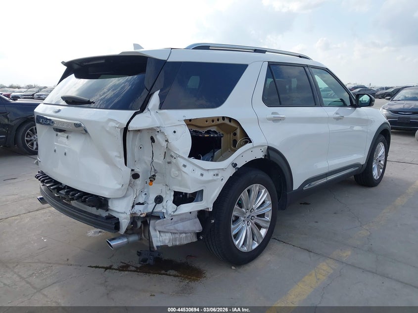 2023 Ford Explorer VIN 1FMSK7FH0PGA09691 IAAI salvage auction — REAR END, Salvage Title, sold $8,400 on 2026-07-29 (photo 4)