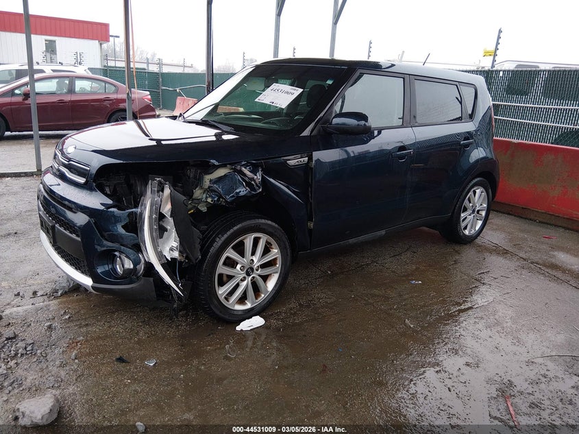 2017 Kia Soul VIN KNDJP3A56H7413121 IAAI salvage auction — FRONT END, Salvage Title, sold $1,575 on 2026-07-09 (photo 2)