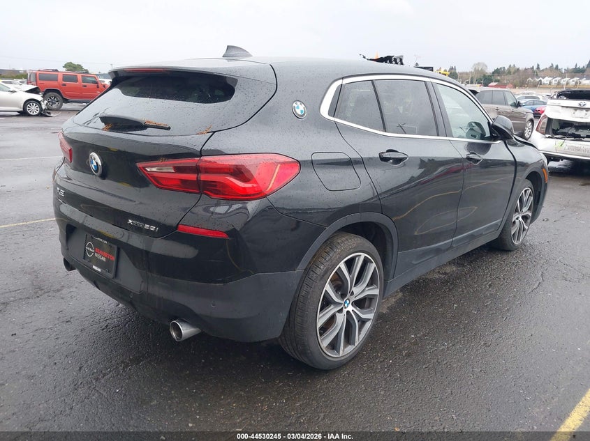 2018 BMW X2 VIN WBXYJ5C32JEF76637 IAAI salvage auction — FRONT END, Salvage Title, sold $1,600 on 2026-07-23 (photo 4)