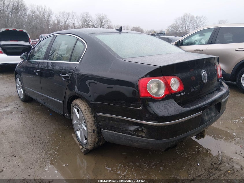 2008 Volkswagen Passat VIN WVWAK73C18E054631 IAAI salvage auction — LEFT REAR, Salvage (Kansas), sold $425 on 2026-08-05 (photo 3)