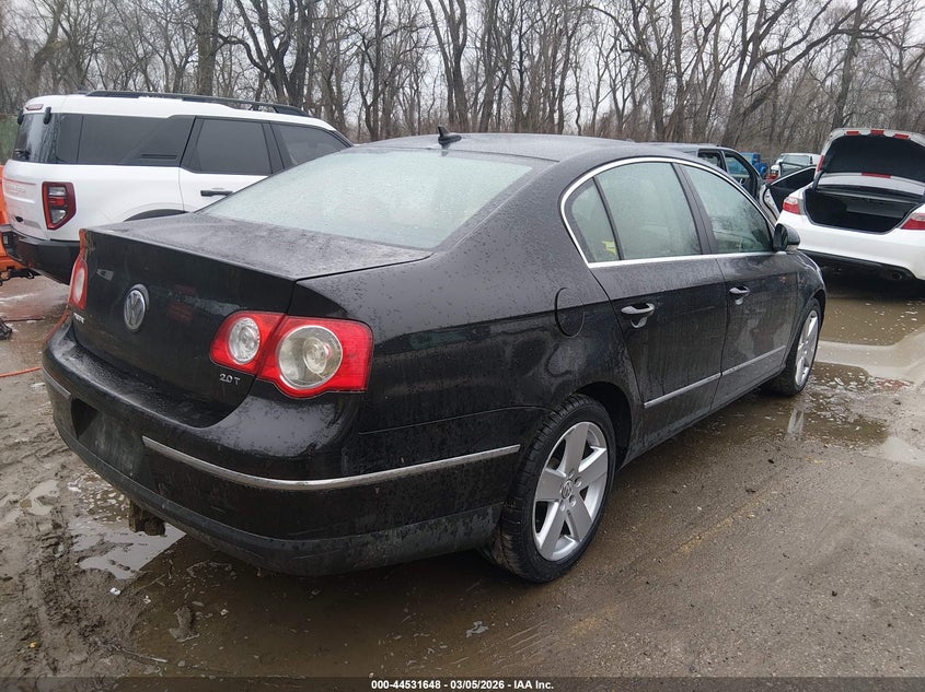 2008 Volkswagen Passat VIN WVWAK73C18E054631 IAAI salvage auction — LEFT REAR, Salvage (Kansas), sold $425 on 2026-08-05 (photo 4)