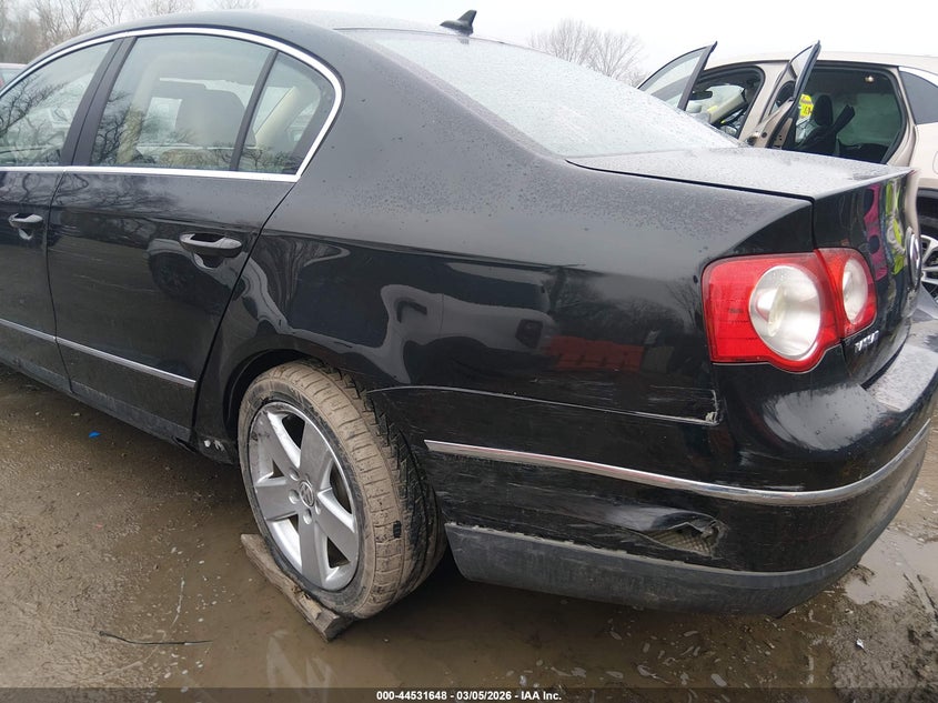 2008 Volkswagen Passat VIN WVWAK73C18E054631 IAAI salvage auction — LEFT REAR, Salvage (Kansas), sold $425 on 2026-08-05 (photo 6)