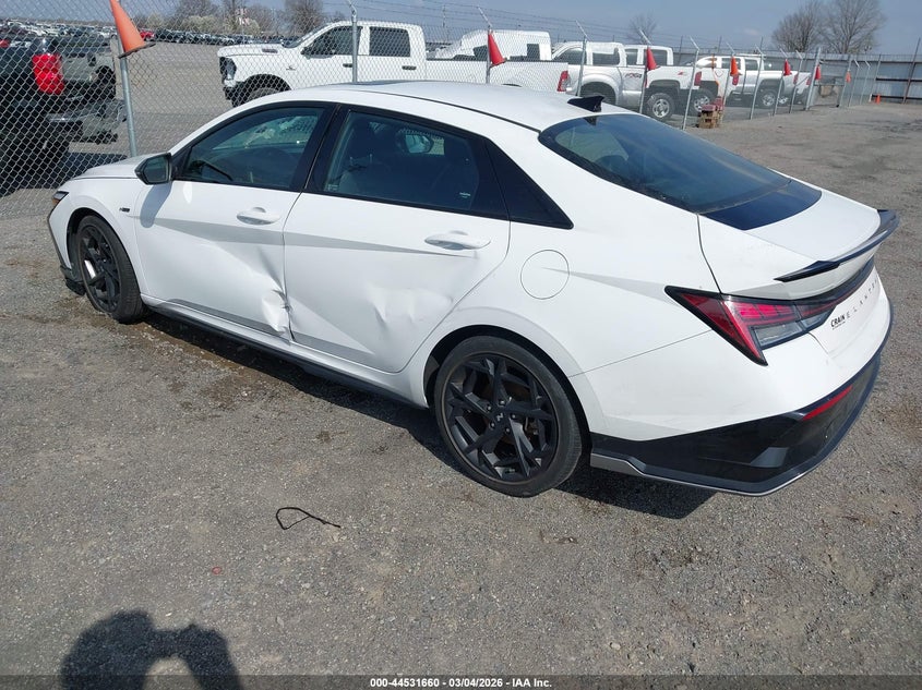 2024 Hyundai Elantra VIN KMHLR4DF4RU822973 IAAI salvage auction — BIO HAZARD, Salvage (Arkansas), sold $5,800 on 2026-07-29 (photo 3)