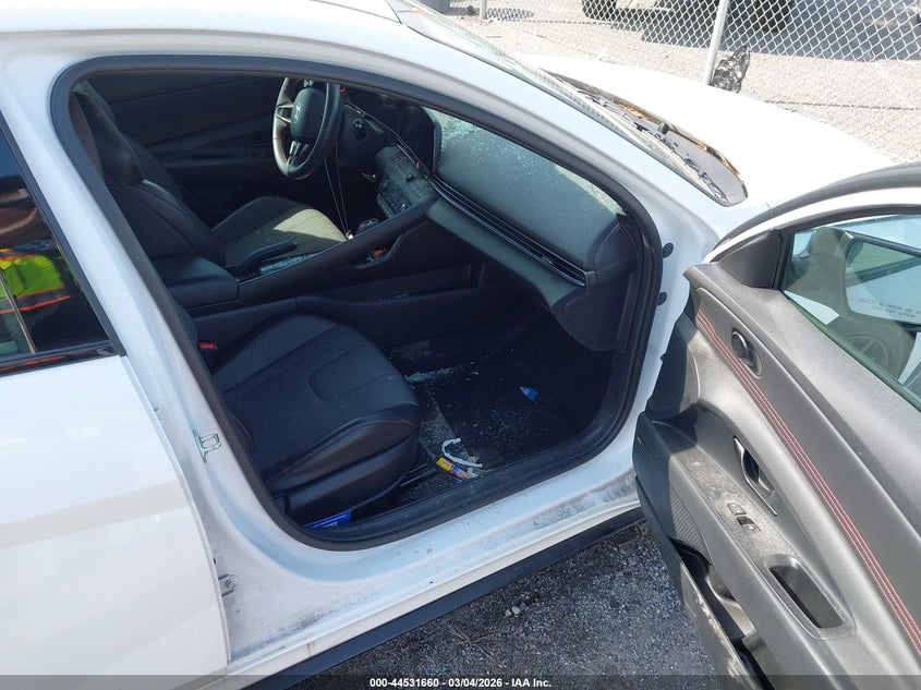 2024 Hyundai Elantra VIN KMHLR4DF4RU822973 IAAI salvage auction — BIO HAZARD, Salvage (Arkansas), sold $5,800 on 2026-07-29 (photo 5)